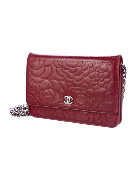 chanel camellia small wallet|Chanel wallet on chain trendy.